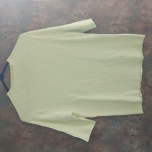 Women's Talbots Blouse Size XL Yellow